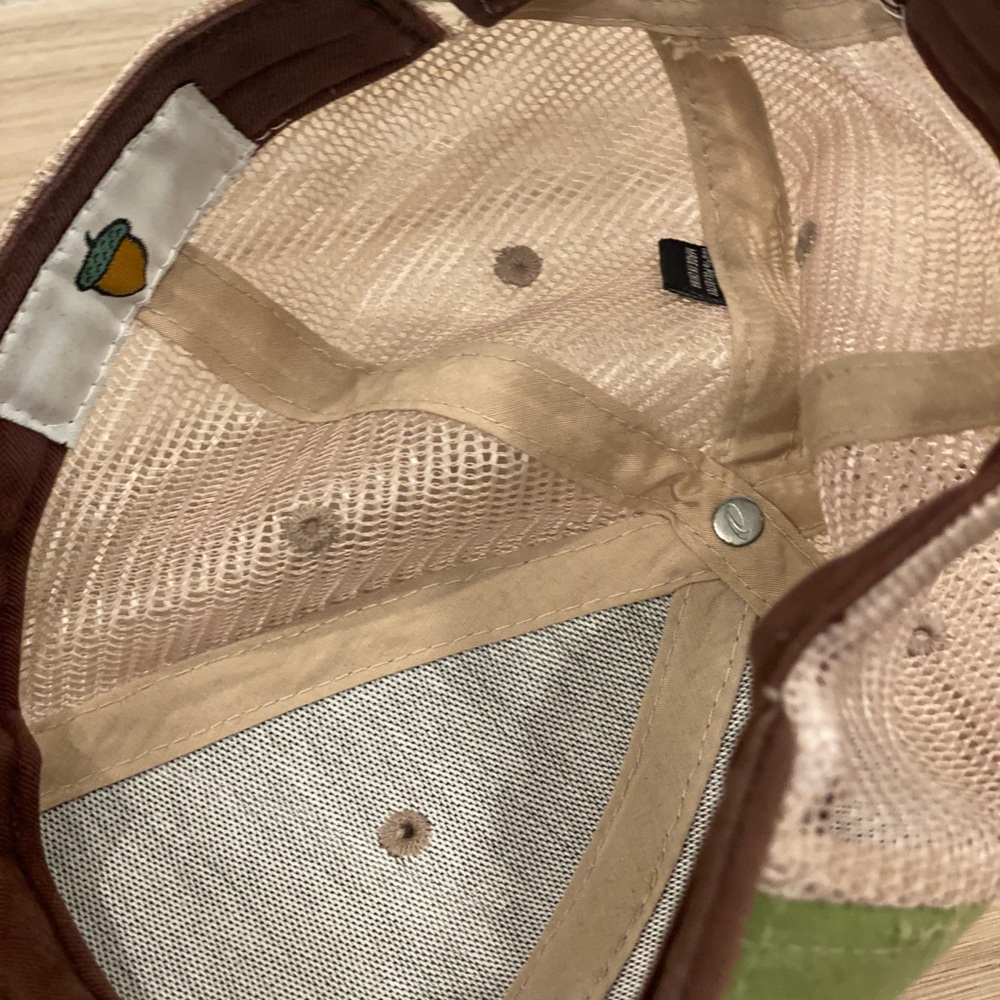 Acorn Premium Dad Hat Embroidered Baseball Cap PNW Trucker Hat Torn Brim - Picture 3 of 6